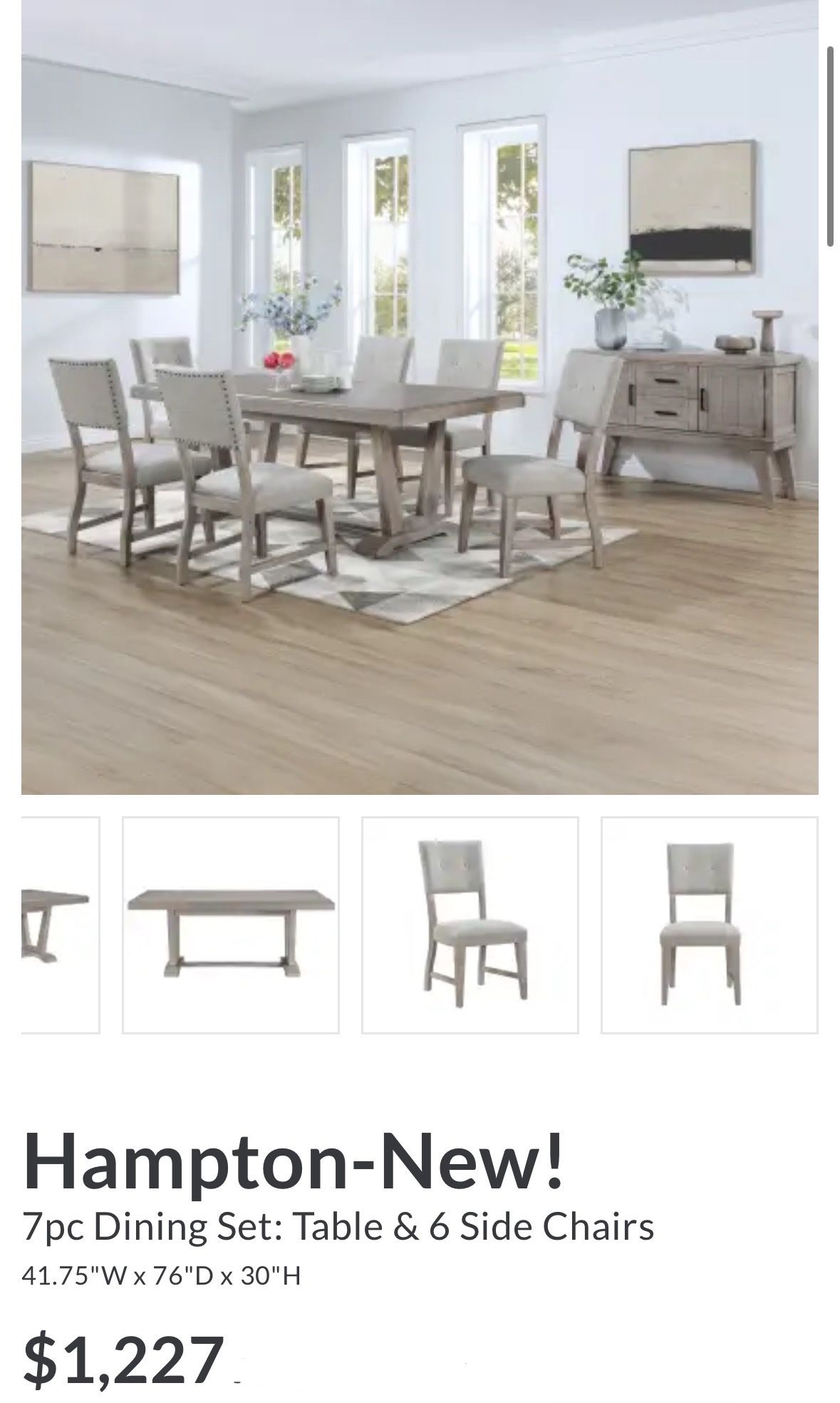 Dining Room Table Set