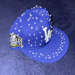 Blue LA Hat 