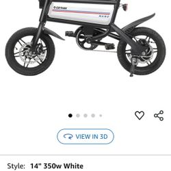 New Gotrax Electric Bike Max Range 25 Miles