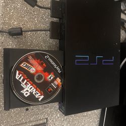 Ps2 Console Wit Games 