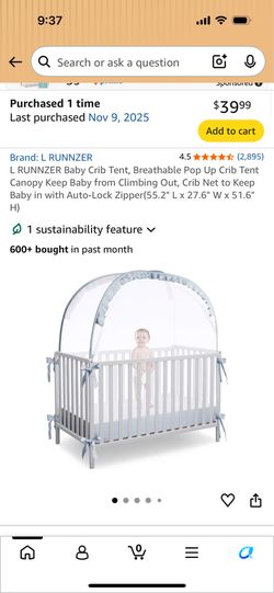 Crib cover!