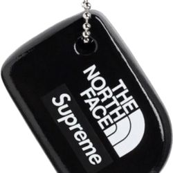 Supreme X The North Face Floating Keychain Floatie SS20 Black New In Bag