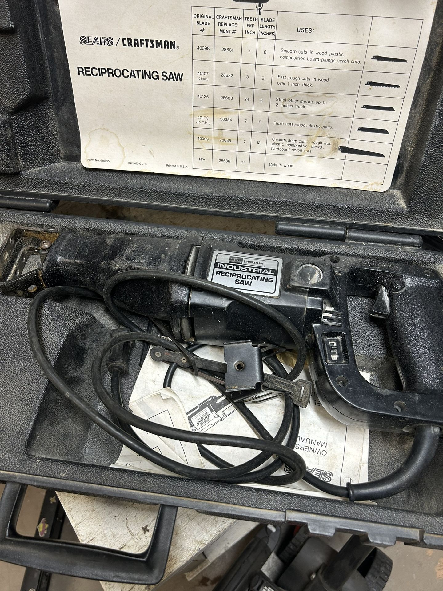 Craftsman Reciprocating Saw
