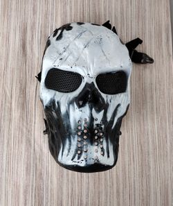 Airsoft Paintball Tactical Full Face Protection Skull Mask