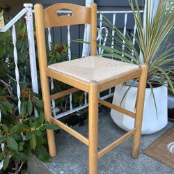 Nice Wicker Stool