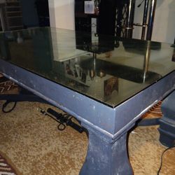 Custom Mirror Top Coffee Table