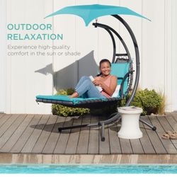 Lounge Chair Swing - Teal