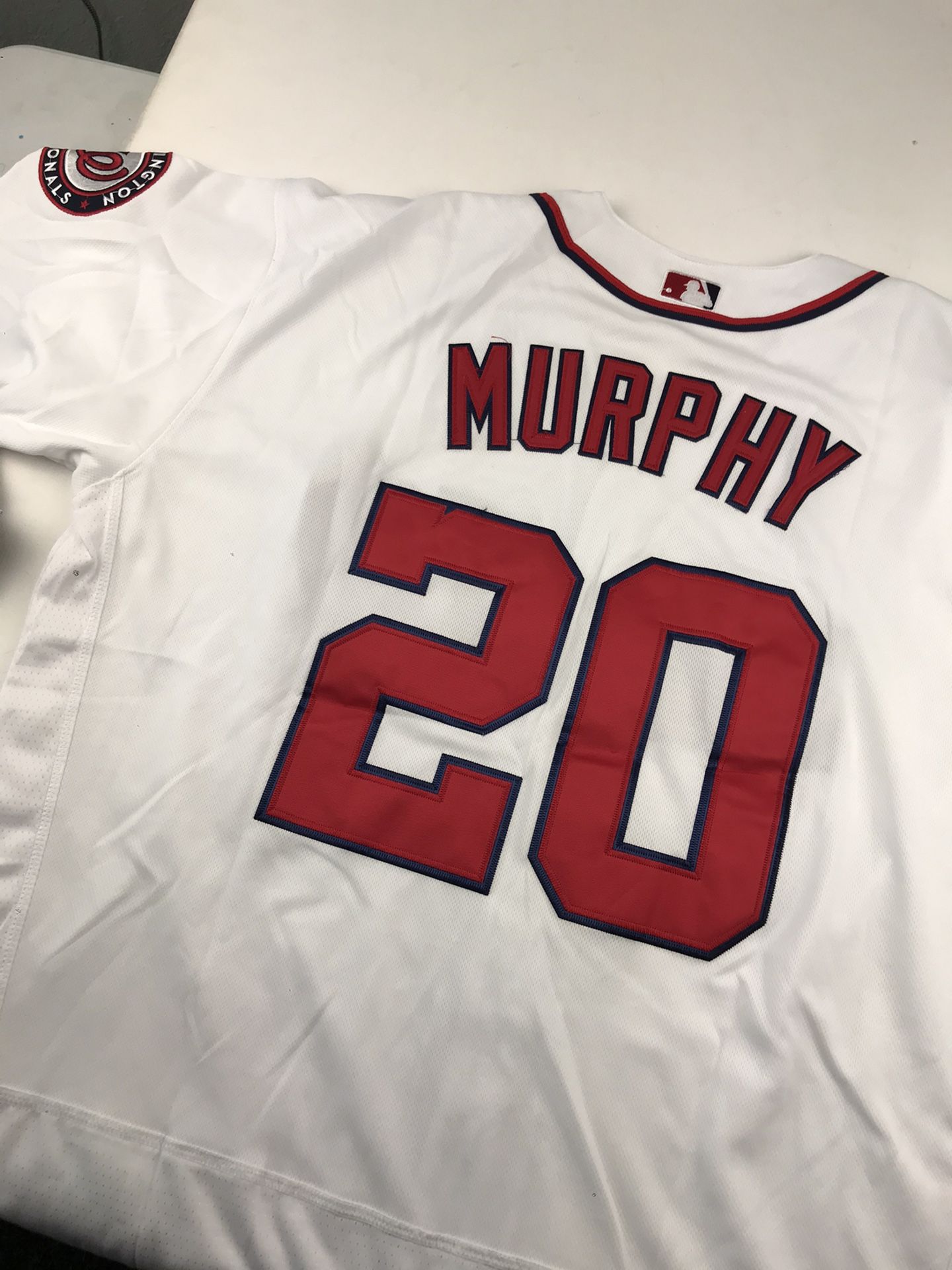 Washington nationals jersey XL and L