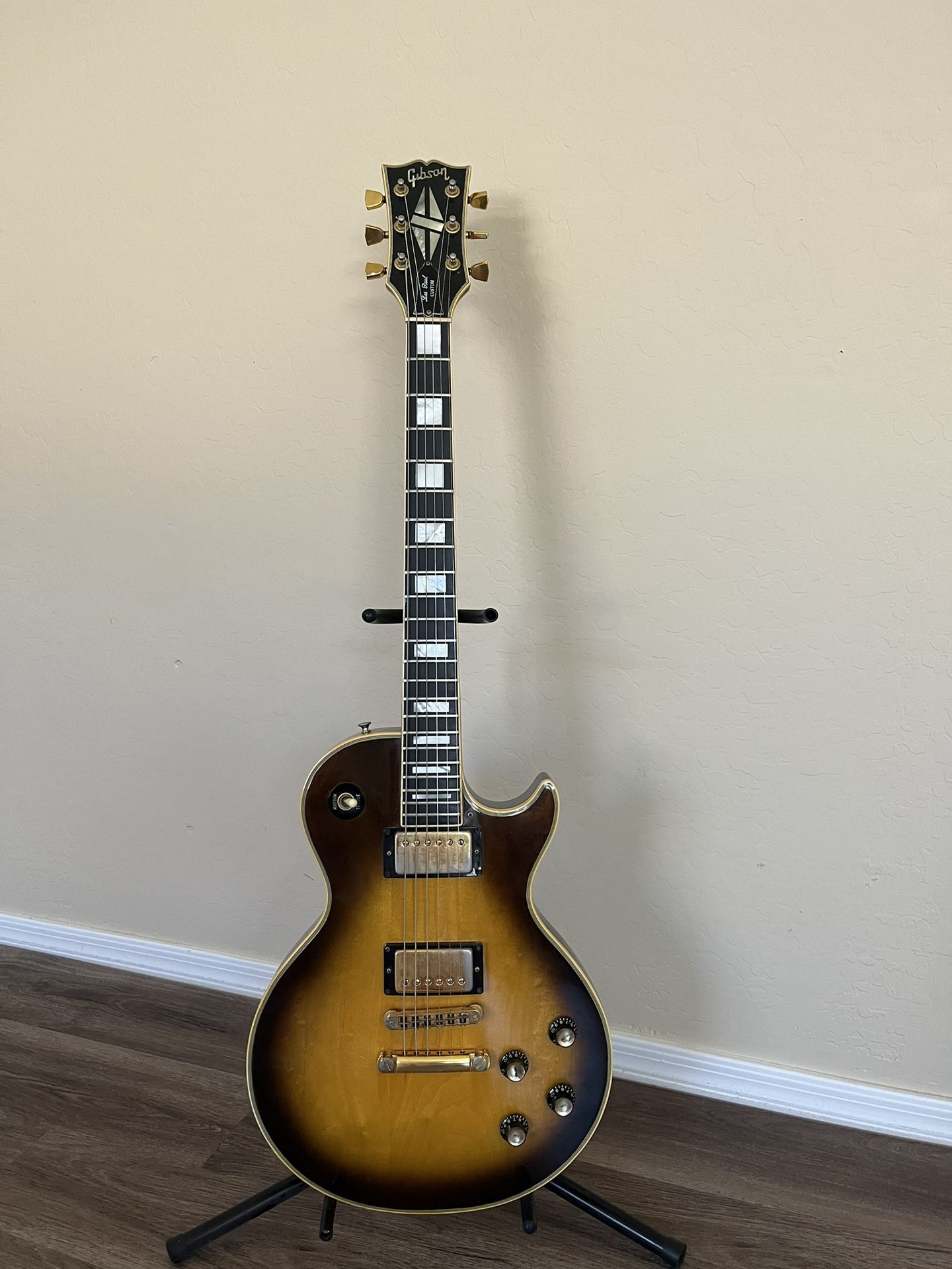 1976 Gibson Les Paul Custom Tobacco Burst