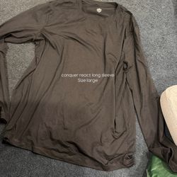 Alo Men conquer react long sleeve Size large