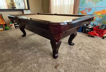 American Billiard Co. Pool Table 8’ (Free Delivery & Pro Setup)