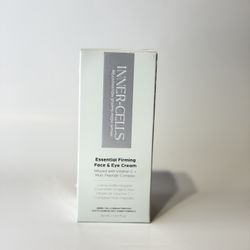 INNER CELLS Essential Firming Face & Eye Cream Vitamin C Peptide 30ml Dry Skin