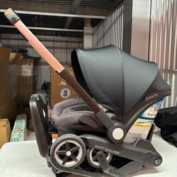Evenflo Shyft DualRide Infant Car Seat & Stroller Combo Boone Gray