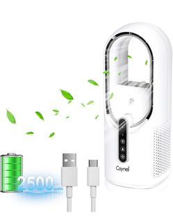 Caynel Bladeless Fan + Humidifier Quiet
