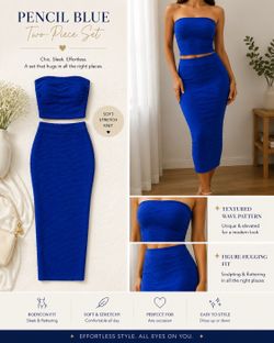 Cute blue set