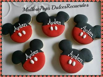 Mickey Mouse Cookies