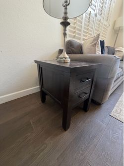 End tables with 2 drawers