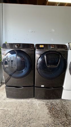 SAMSUNG 27” WASHER AND DRYER SET