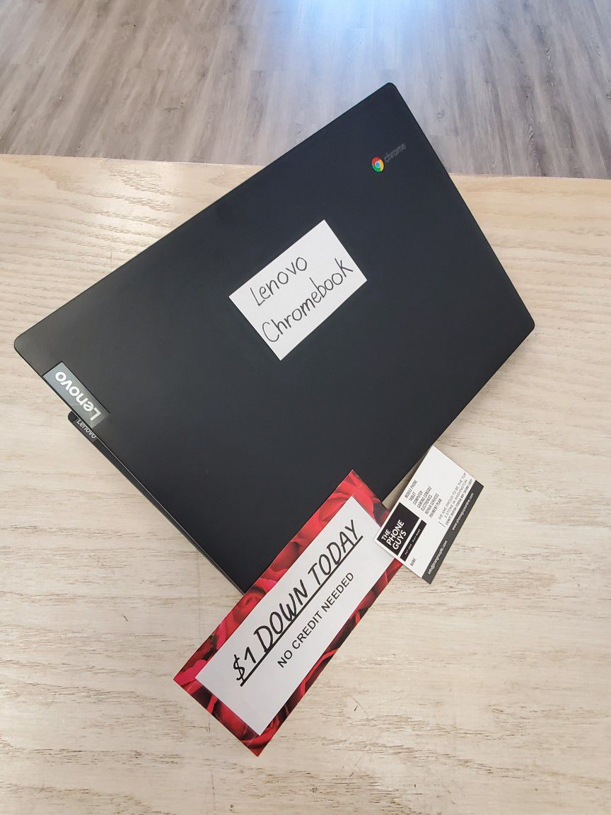 Lenovo Chromebook - $1 Down Today - NO CREDIT Needed