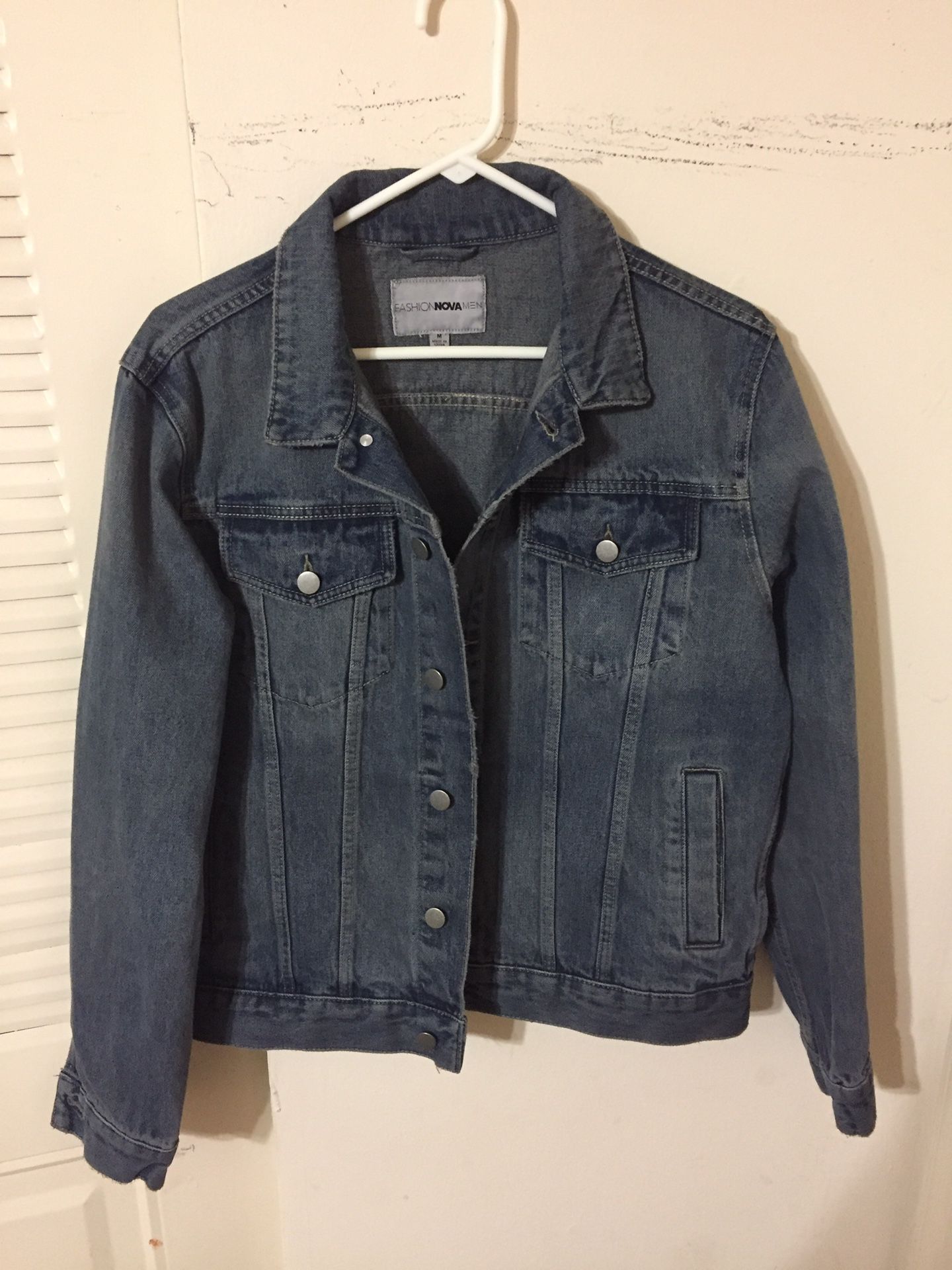 Atrox Denim jacket- Dark wash