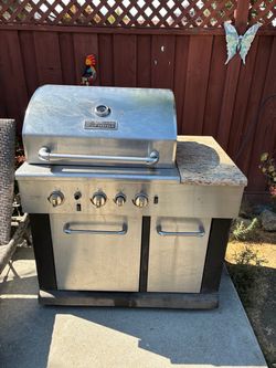 Master Forge Stainless Steel Gas Grill