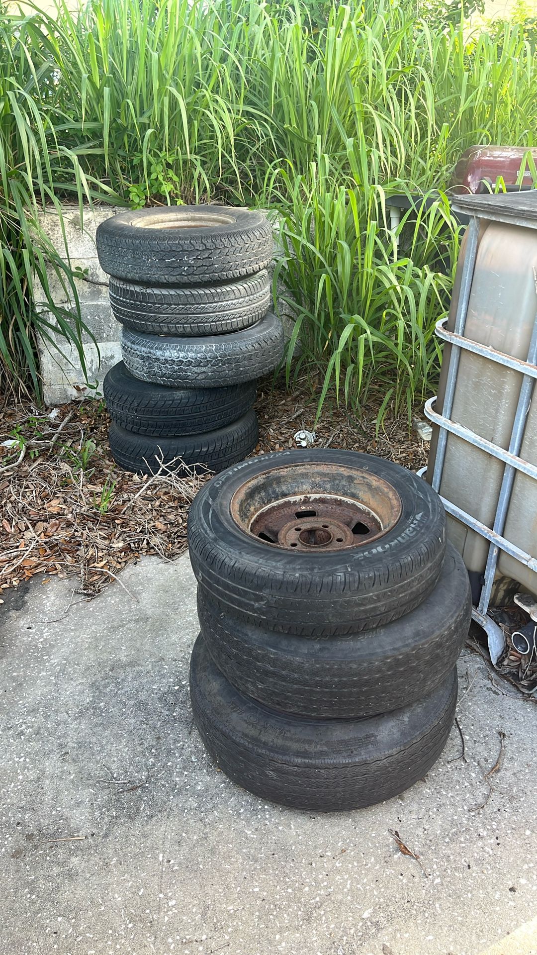 Lots Of Wheels And Tires