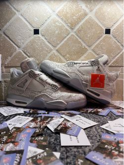 -Jordan 4 “30th Anniversary Laser”  -Size 10.5M -Og all  -Barley used  -Icy bottoms ❄️ -Shipping available