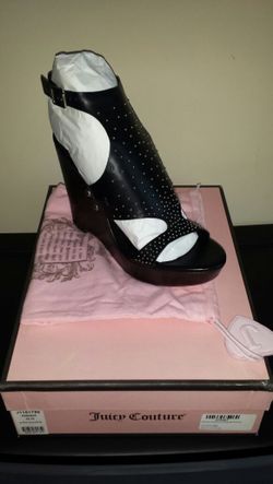 Juicy Couture Wedge Heels Ret. $250
