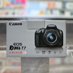 Canon EOS Rebel T7 ((Take It Home In Payments/ llévatelo a casa en pagos) 