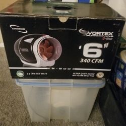 Grow Light Duct Fan 