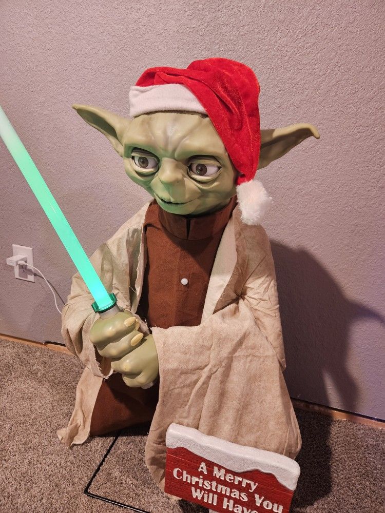 ANIMATRONIC  YODA | CHRISTMAS & HALLOWEEN 