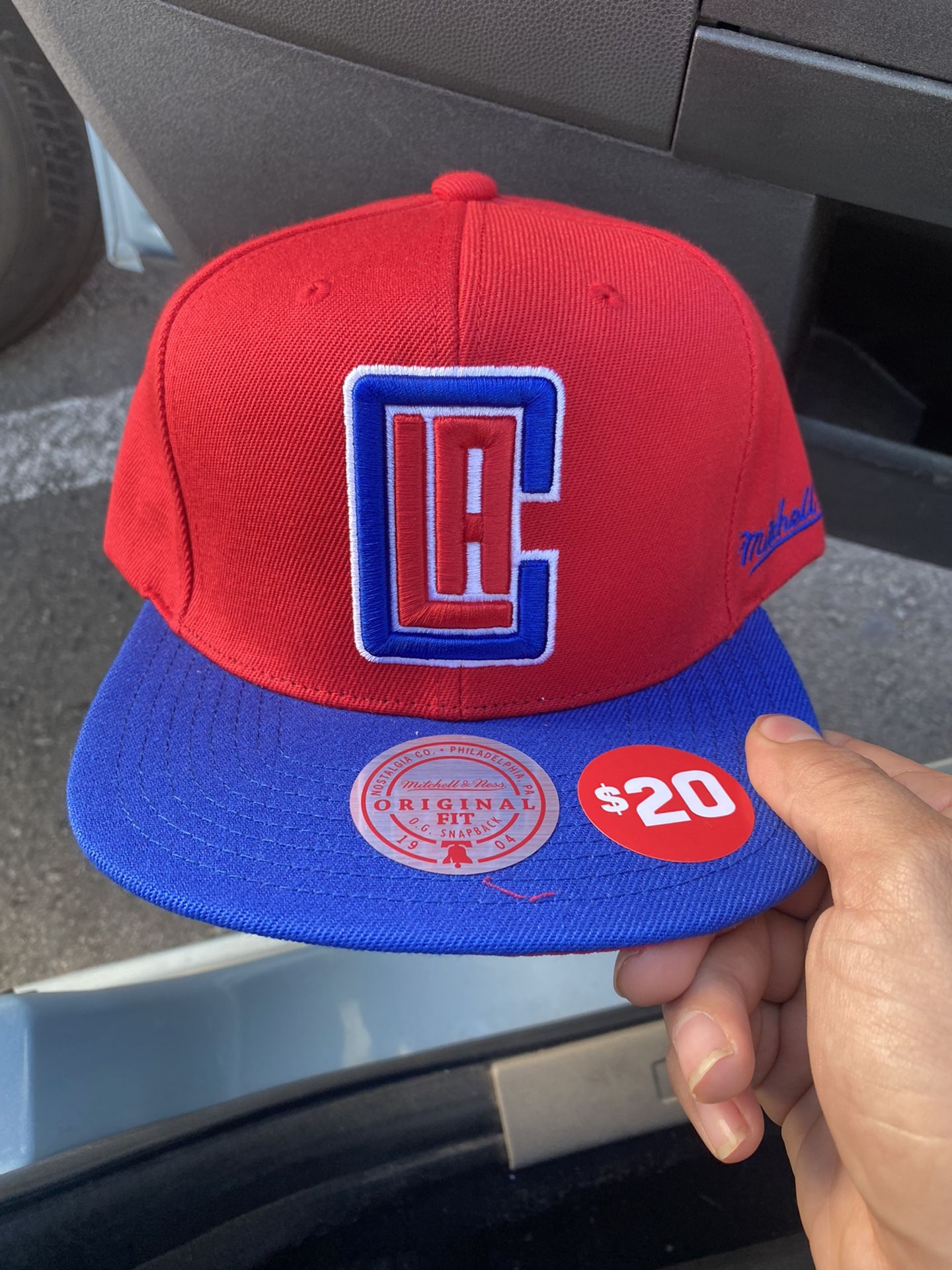 Los Angeles (NEW Clippers jersey font) SnapBack Hat