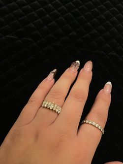 14K Yellow Gold Marquise Cluster Diamond Ring – Size 6.5
