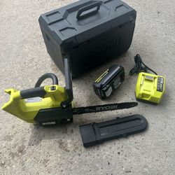Ryobi One Hp 40v 12in Chainsaw Kit 