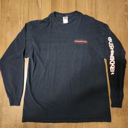 Vintage Bushwacker Auto/Truck Parts Off-Road Long Sleeve Black Tee/T-Shirt XL