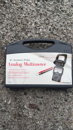 Analog Multimeter AC ammeter probe