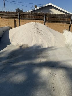 White beach sand