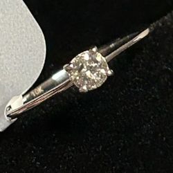$2400 Diamond Solitaire W/SGL Certification
