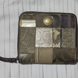 Patchwork COACH Wallet