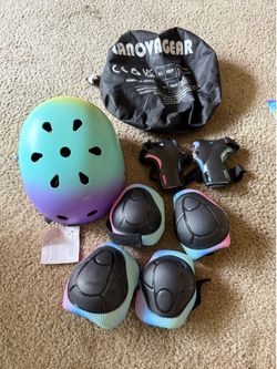 Helmet and pads set