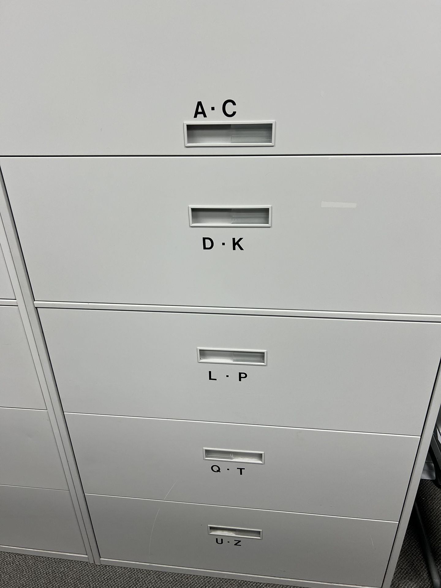 5 Drawer Filing Cabinets