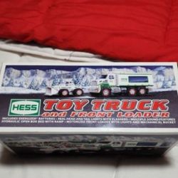 2008 Hess Toy Truck and Front Loader