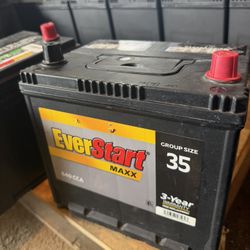 🔋💥 Group 35 EverStart Maintenance Free Battery Honda Toyota Nissan 🚘