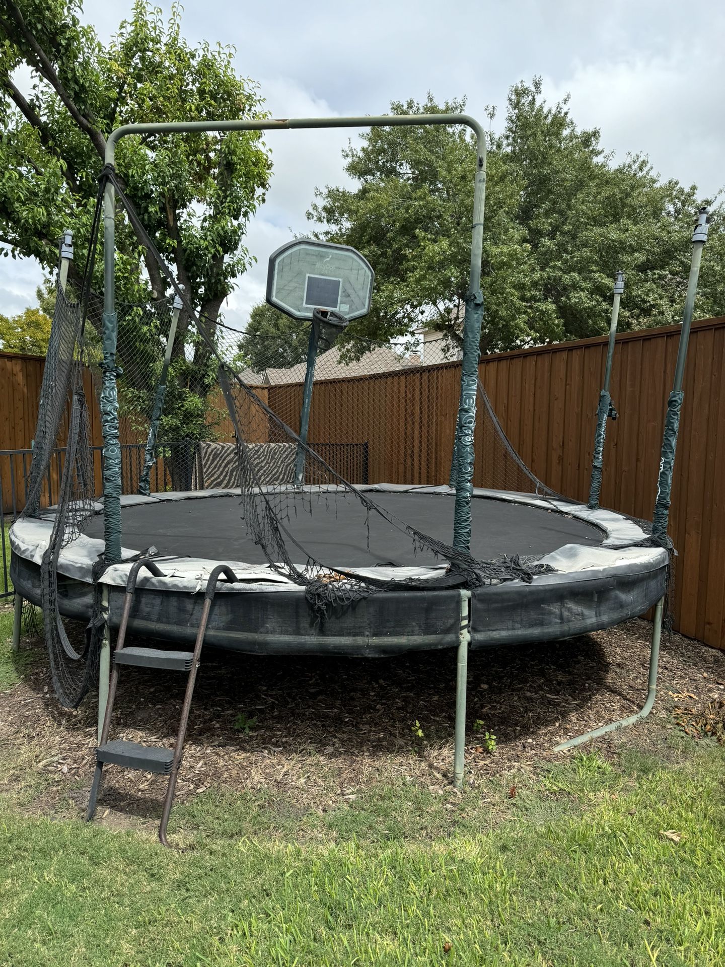 AlleyOop Sports Double Bounce Trampoline
