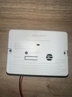 Marine Carbon monoxide Alarm