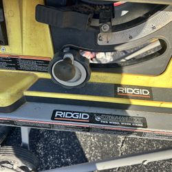 RIDGID 10” Inch Blade Table Saw