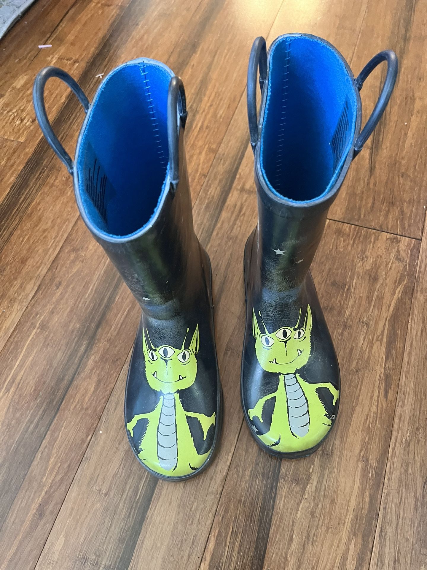 Gymboree Space Themed Rain boots Sz1