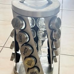 Portable Stainless Steel Spice Rack
