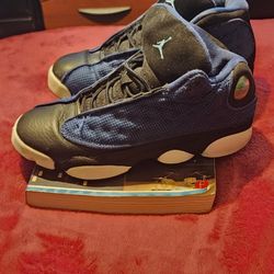 AIR JORDAN 13 RETRO NAVY BLUE/BLACK U.S Size 6