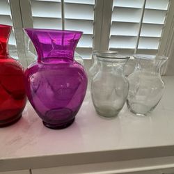 8 Flower Vases